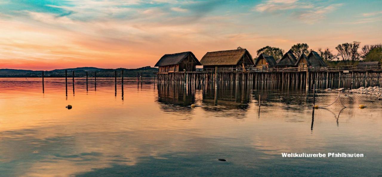 Ferienwohnung Seaview Meersburg Bagian luar foto