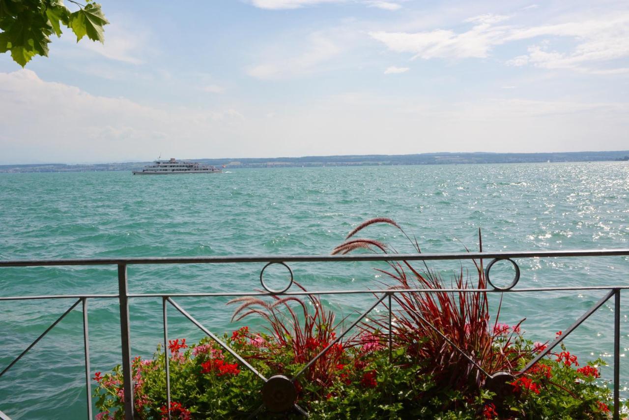 Ferienwohnung Seaview Meersburg Bagian luar foto